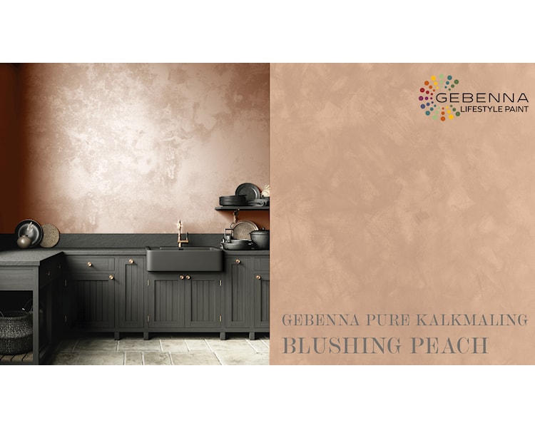 BLUSHING PEACH KALKMALING